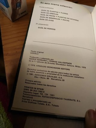 Guía de aves