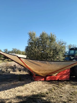 Paraguas recolector aceitunas/almendras