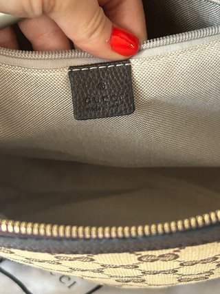 Borsa Gucci Beige/Marrone