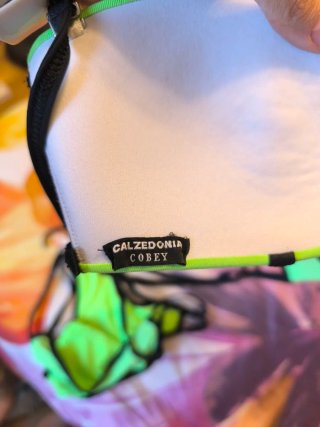 Bikini Calzedonia verde neón