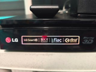 Home Cinema Blu-ray 3D LG Negro