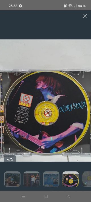 CD Nirvana Live 1994