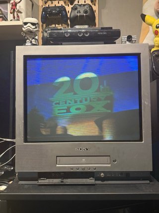 Sony Trinitron 21 TV con VHS
