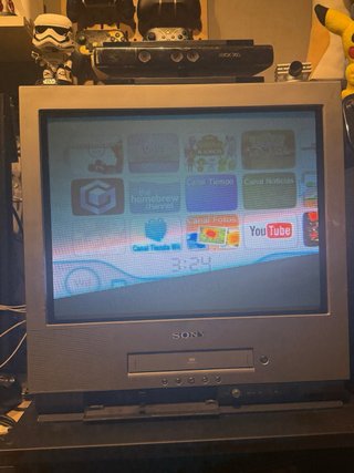 Sony Trinitron 21 TV con VHS