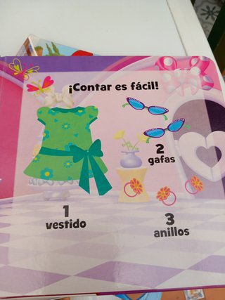 2 libros. DISNEY JUNIOR. Los números; Los opuestos