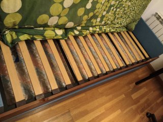 Cama individual 90cm con cama suplementaria