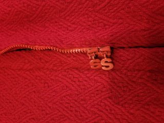 Abrigo Desigual Rojo Talla 42