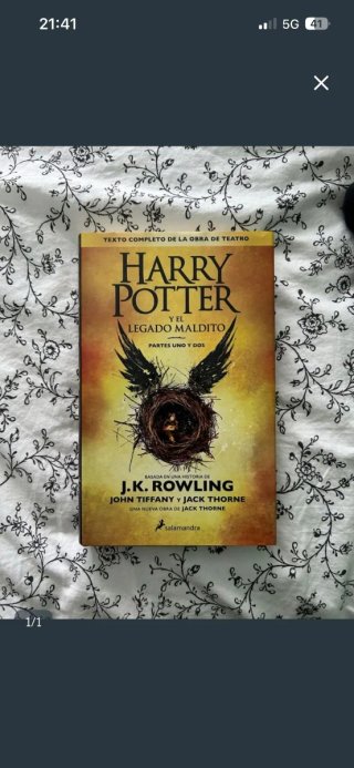 Libro Harry Potter y el legado maldito