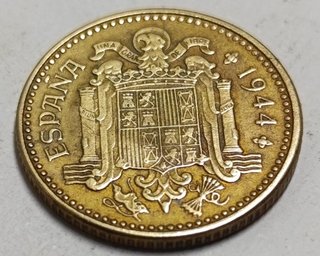 Moneda 1 Peseta 1944 Franco estado Excelente