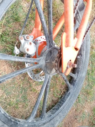 Bicicleta BMX Naranja