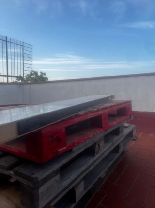 2 Baldas IKEA 190cm Blancas