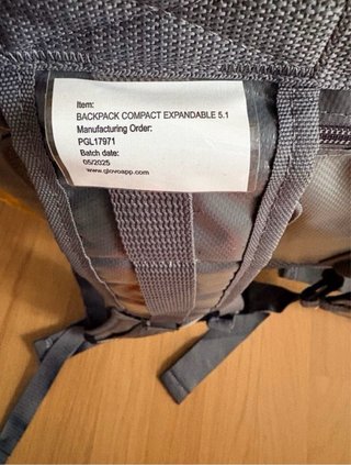 Mochila Glovo para repartos