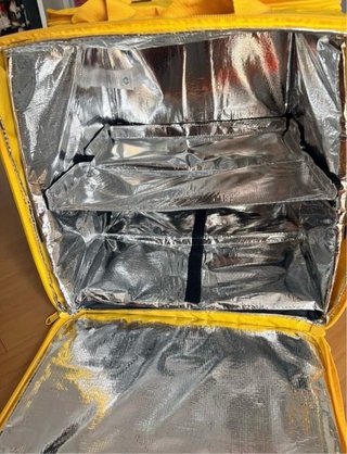 Mochila Glovo para repartos