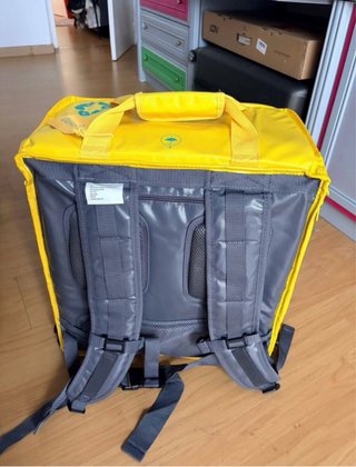 Mochila Glovo para repartos