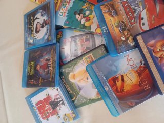 Lote Películas infantiles Blu-ray 3D y DVD Disney