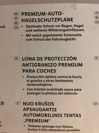 Funda Lona para Coche Premium SUV XL