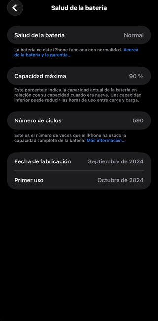 iPhone 16 Pro Max Negro
