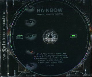 CD - RAINBOW – STRAIGHT BETWEEN THE EYES - USADO