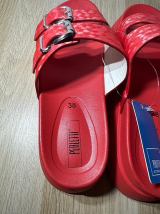 Ciabatte Perletti Rosse Tg 38