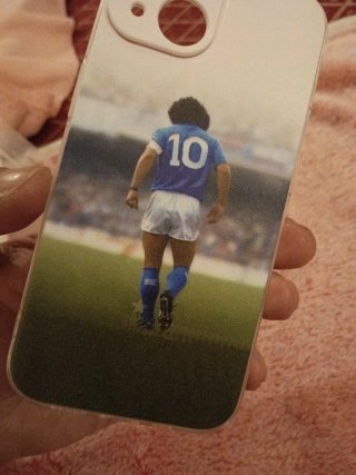 Cover per iPhone con Maradona