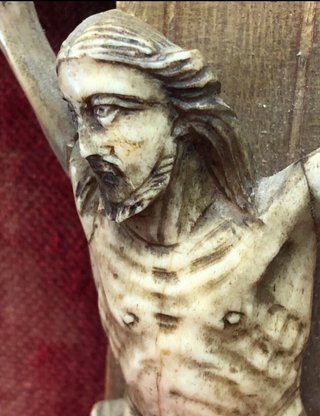 Cristo talla indo portuguesa • s. XVIII