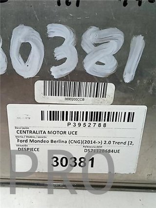 Centralita motor uce Ford Mondeo Berlina (CNG)(2014->)