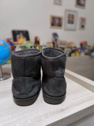 Botas de pelo mujer talla 39 grises