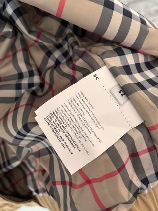 Chaqueta Burberry Beige Hombre