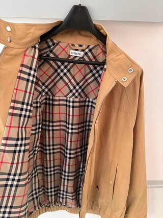 Chaqueta Burberry Beige Hombre