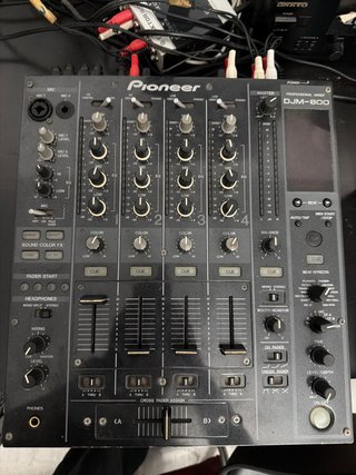 Pioneer DJM-800 Mezclador Profesional Negro