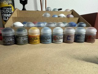 Pinturas Warhammer Citadel y Accesorios