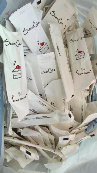 Tenedores desechables Sweet Cake