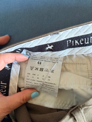 Pantalón equitación Pikeur beige/marrón