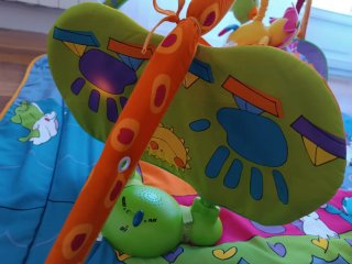 Manta de juegos para bebé con arco y música