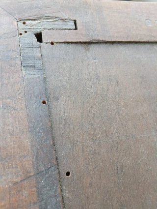Mueble antiguo vitrina y aparador
