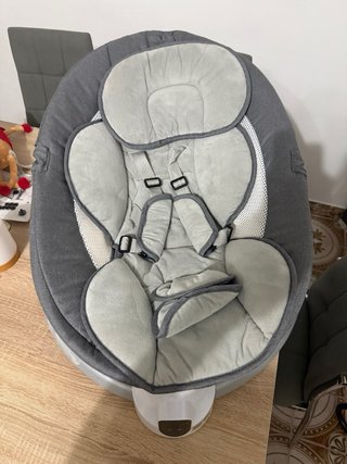 Mecedora Bebe Electrica Gris