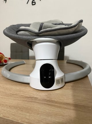 Mecedora Bebe Electrica Gris