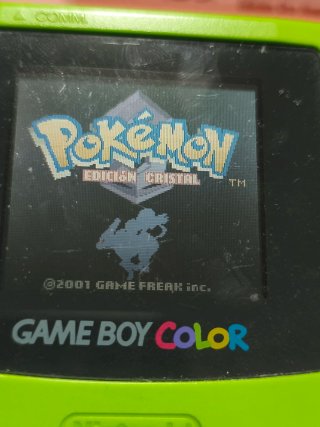 Pokémon Edición Cristal Game Boy Color Nintendo