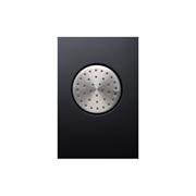 Columna de ducha negra acero inoxidable