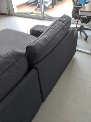 ¡Chollo! Sofá Kivik IKEA con chaise longue - 150€