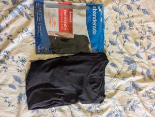 Camiseta Térmica Hombre Abanderado Negra Talla L