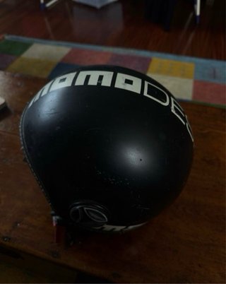 Casco Moto Negro MOMO