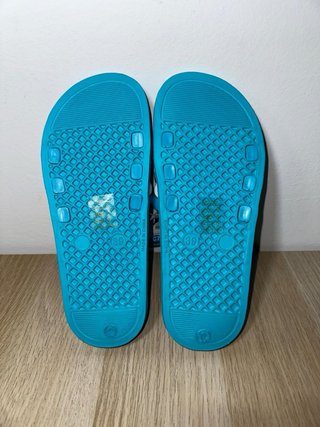 Ciabatte Perletti Azzurro/Bianco Tg 39