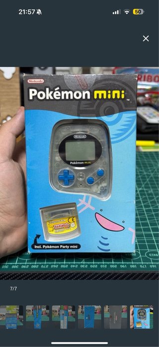 Consola Pokemon Mini + Pinball Mini Precintados