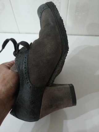 Zapatos Audley Marrones y Grises
