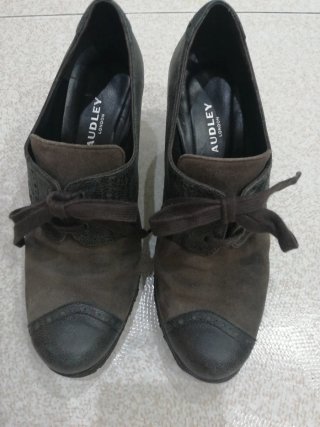 Zapatos Audley Marrones y Grises