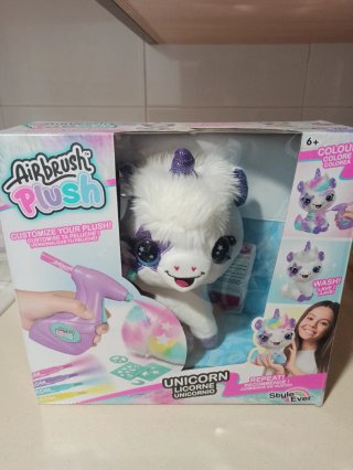 Peluche Unicornio Airbrush Plush