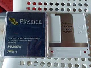 Cartuccia Magneto Ottica Plasmon 5.2 GB P5200W