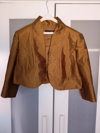 Chaqueta torera DANDARA dorada