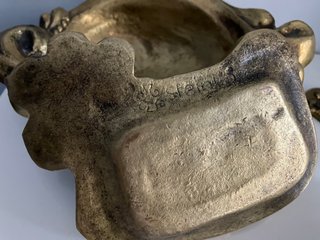 Conjunto bronce de origen suizo
